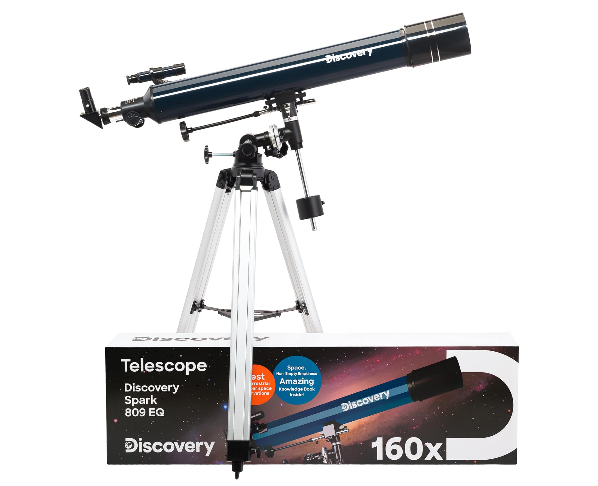 Телескоп Discovery Spark 809 EQ с книгой