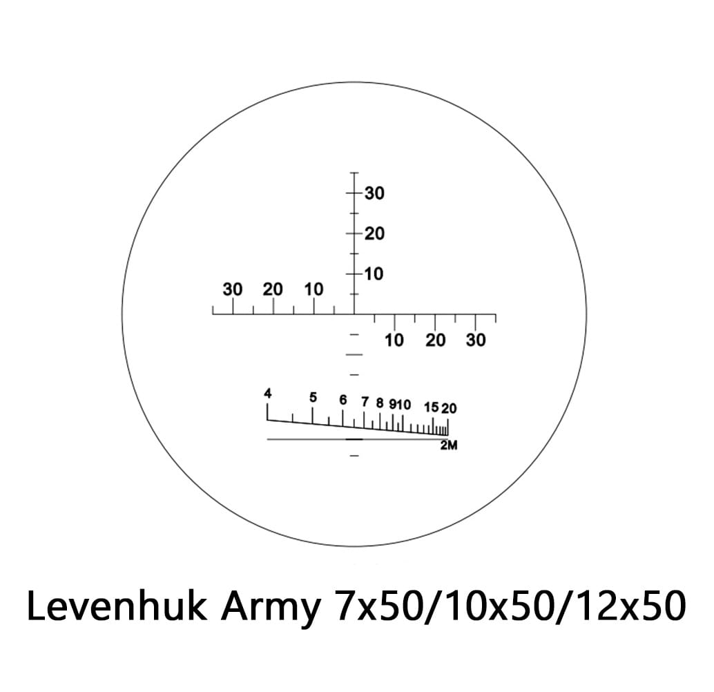 Бинокль Levenhuk Army 10x50 с сеткой