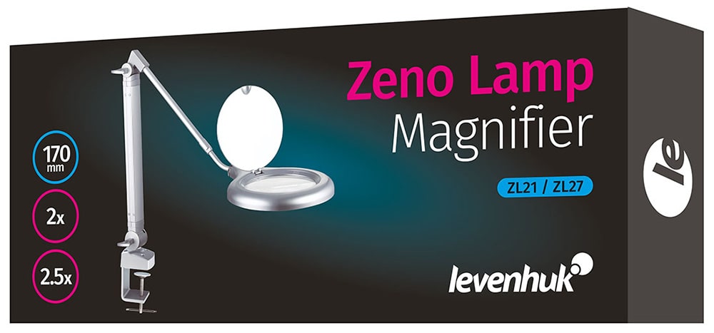  Лупа-лампа Levenhuk Zeno Lamp ZL27 LED