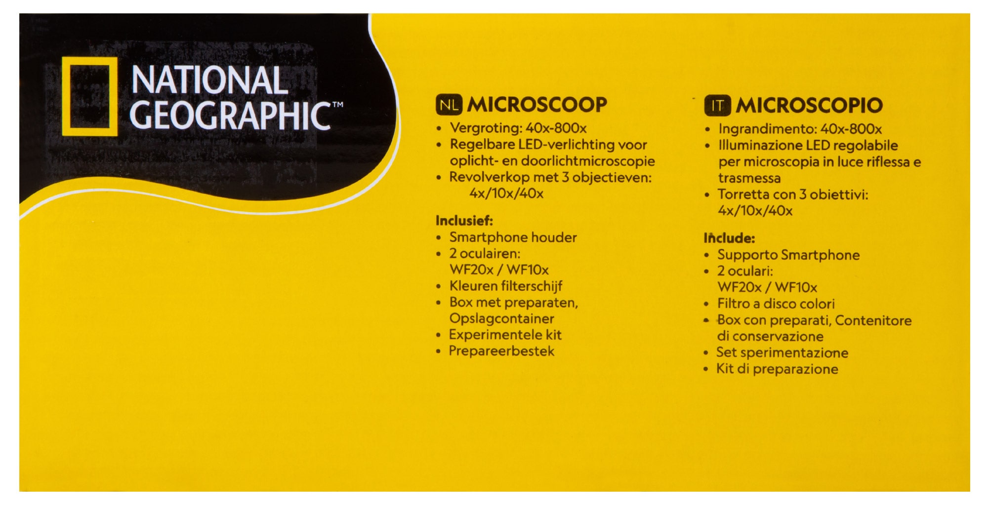 Микроскоп Bresser National Geographic Biolux 40–800x