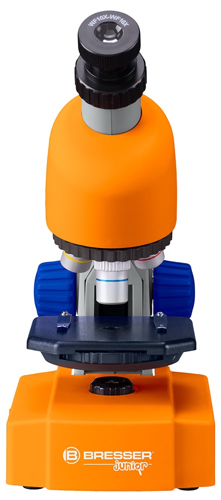 Микроскоп Bresser Junior 40–640x, оранжевый