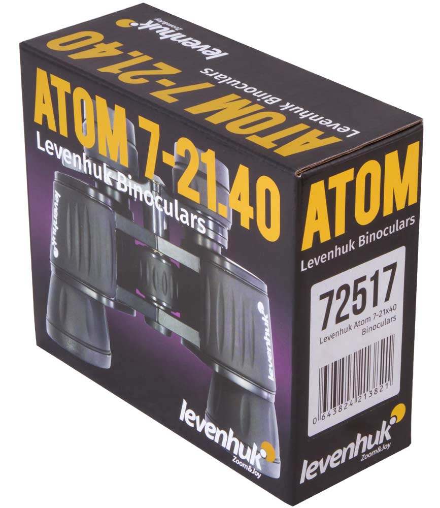 Бинокль Levenhuk Atom 7–21x40
